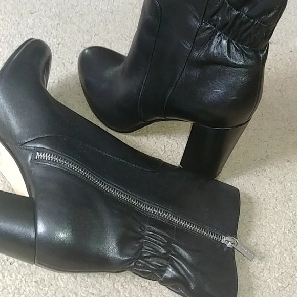 Michael Kors Leather Boots - Picture 1 of 6
